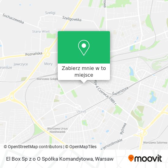 Mapa El Box Sp z o O Spółka Komandytowa