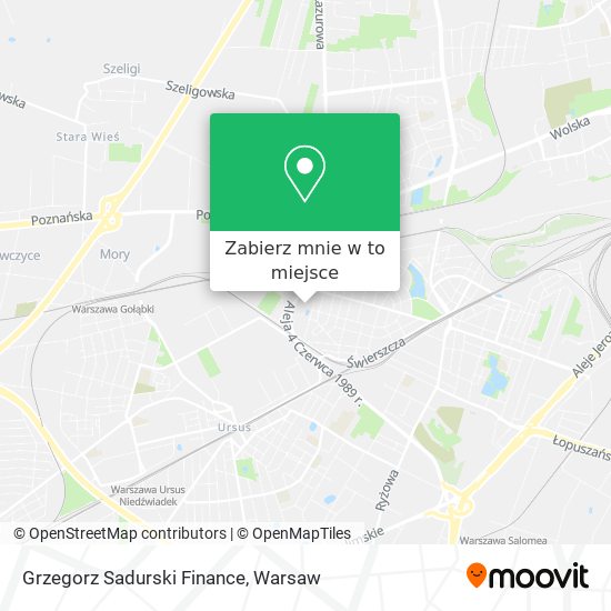 Mapa Grzegorz Sadurski Finance