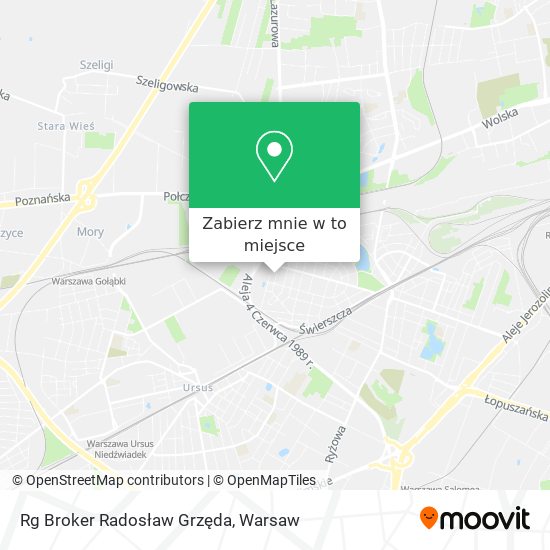 Mapa Rg Broker Radosław Grzęda