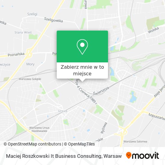 Mapa Maciej Roszkowski It Business Consulting