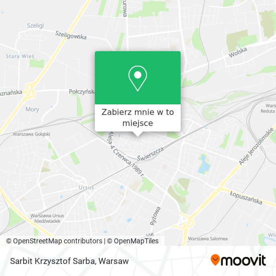 Mapa Sarbit Krzysztof Sarba