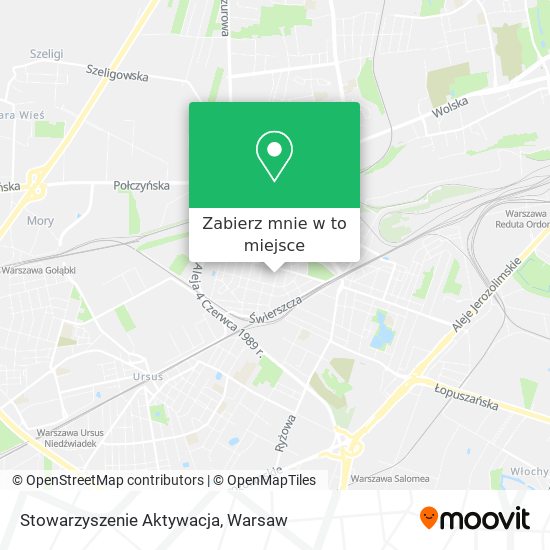 Mapa Stowarzyszenie Aktywacja