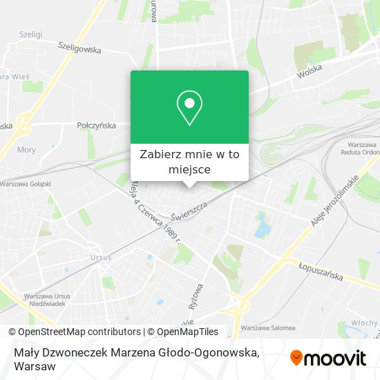 Mapa Mały Dzwoneczek Marzena Głodo-Ogonowska