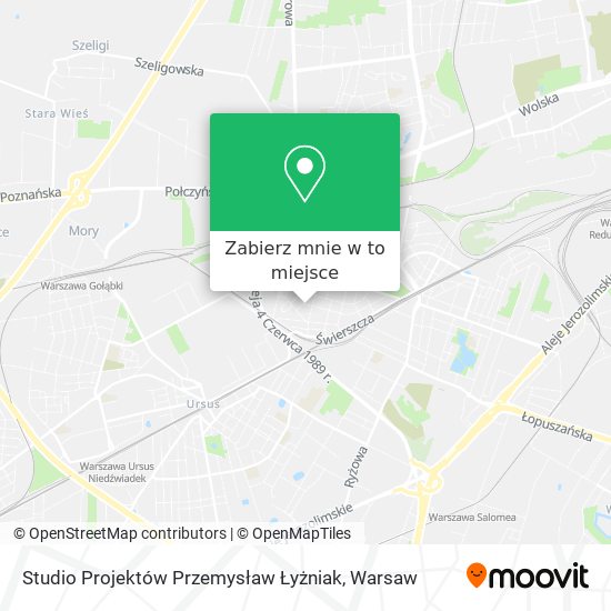 Mapa Studio Projektów Przemysław Łyżniak