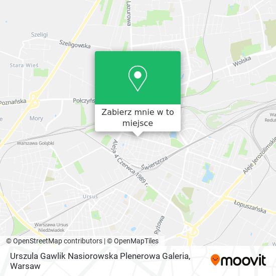 Mapa Urszula Gawlik Nasiorowska Plenerowa Galeria