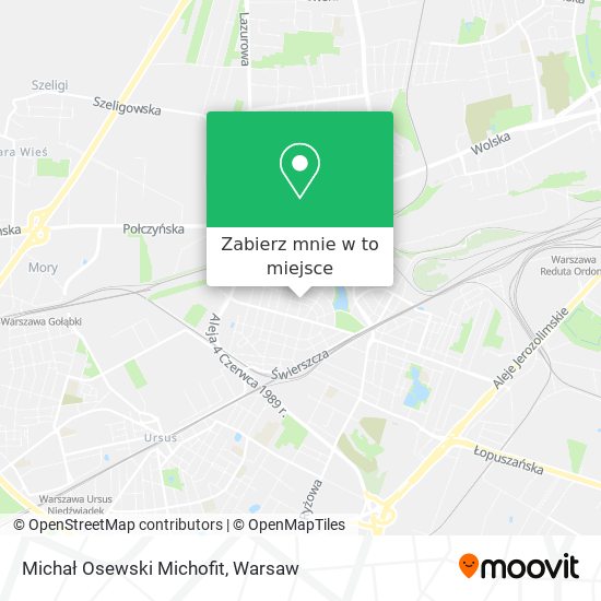 Mapa Michał Osewski Michofit