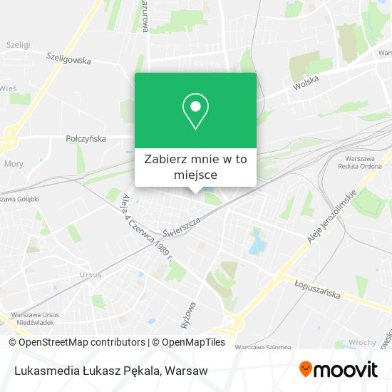 Mapa Lukasmedia Łukasz Pękala