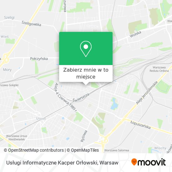 Mapa Usługi Informatyczne Kacper Orłowski