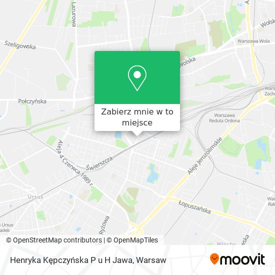 Mapa Henryka Kępczyńska P u H Jawa