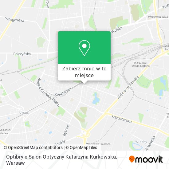 Mapa Optibryle Salon Optyczny Katarzyna Kurkowska