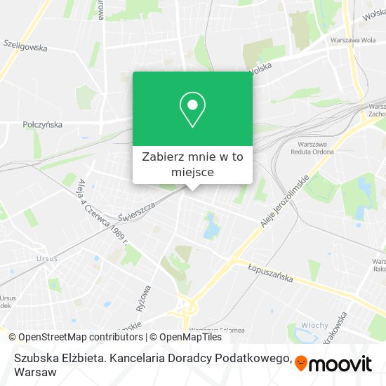 Mapa Szubska Elżbieta. Kancelaria Doradcy Podatkowego