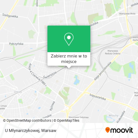 Mapa U Młynarczykowej