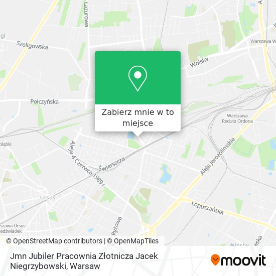 Mapa Jmn Jubiler Pracownia Złotnicza Jacek Niegrzybowski