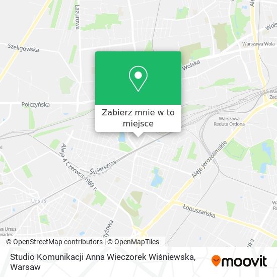 Mapa Studio Komunikacji Anna Wieczorek Wiśniewska