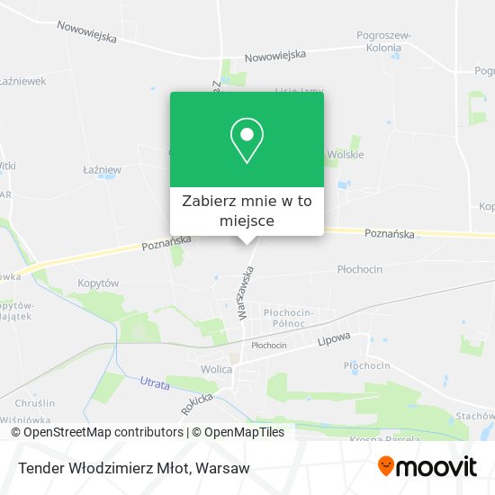 Mapa Tender Włodzimierz Młot