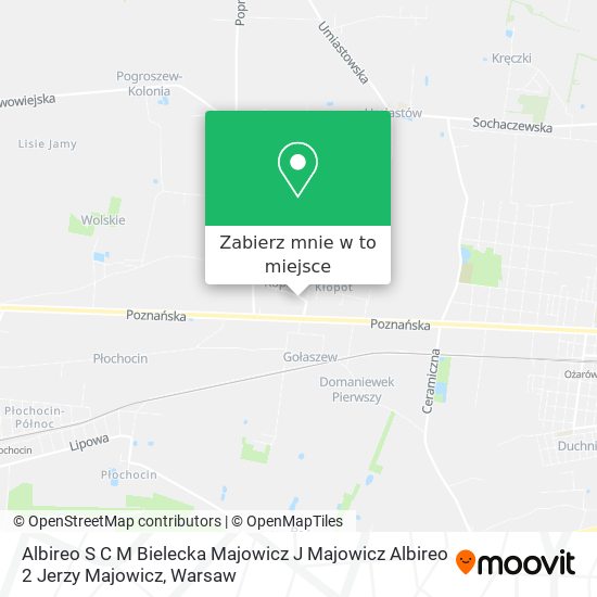 Mapa Albireo S C M Bielecka Majowicz J Majowicz Albireo 2 Jerzy Majowicz