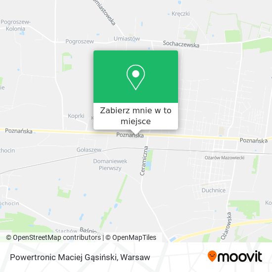 Mapa Powertronic Maciej Gąsiński