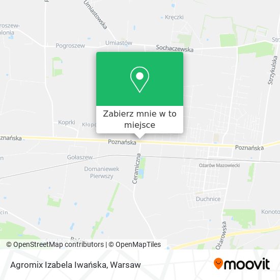 Mapa Agromix Izabela Iwańska