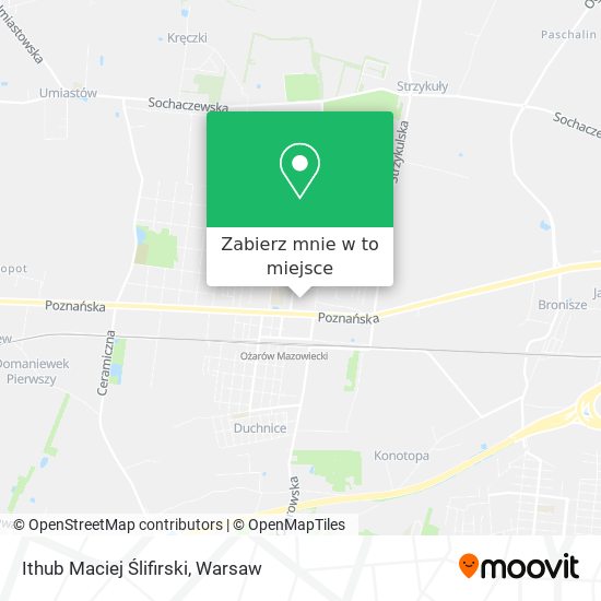 Mapa Ithub Maciej Ślifirski