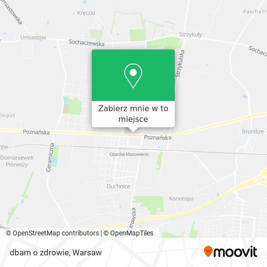 Mapa dbam o zdrowie