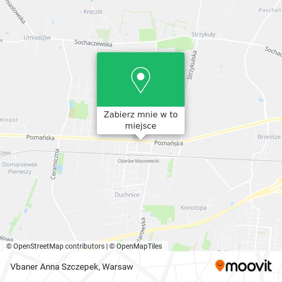 Mapa Vbaner Anna Szczepek