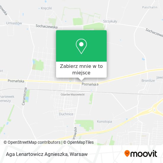 Mapa Aga Lenartowicz Agnieszka