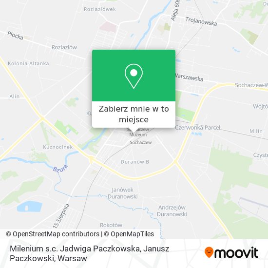 Mapa Milenium s.c. Jadwiga Paczkowska, Janusz Paczkowski