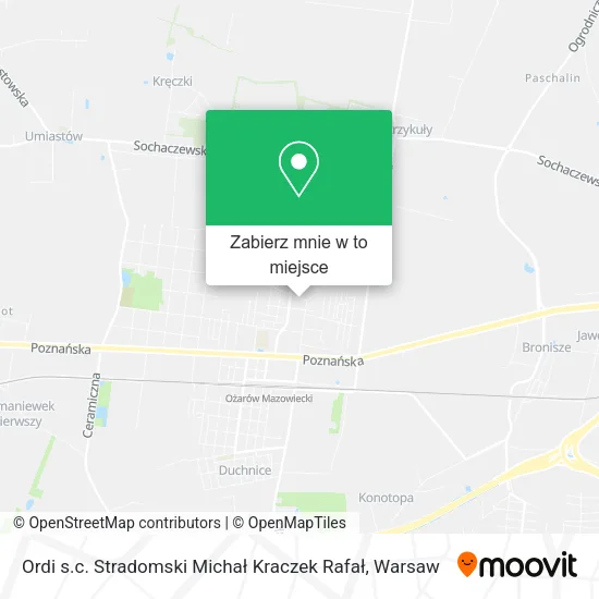 Mapa Ordi s.c. Stradomski Michał Kraczek Rafał