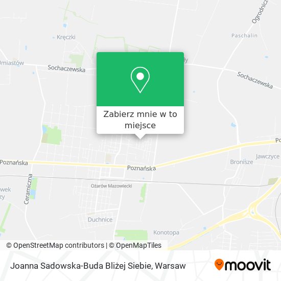 Mapa Joanna Sadowska-Buda Bliżej Siebie