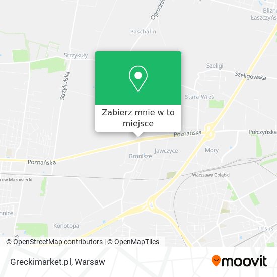 Mapa Greckimarket.pl