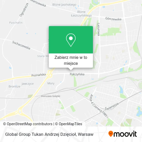 Mapa Global Group Tukan Andrzej Dzięcioł