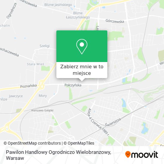 Mapa Pawilon Handlowy Ogrodniczo Wielobranzowy