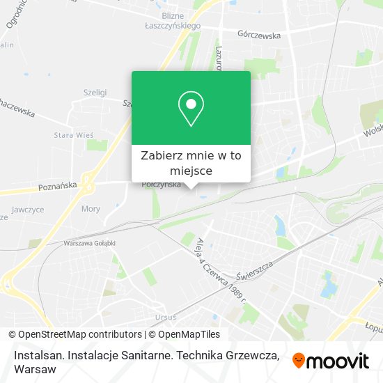 Mapa Instalsan. Instalacje Sanitarne. Technika Grzewcza