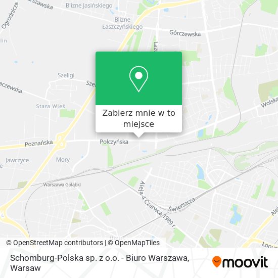 Mapa Schomburg-Polska sp. z o.o. - Biuro Warszawa