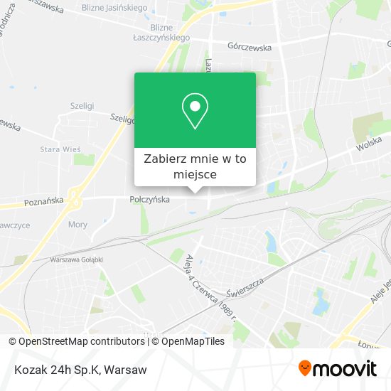 Mapa Kozak 24h Sp.K