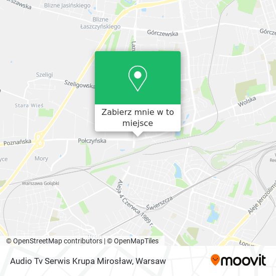 Mapa Audio Tv Serwis Krupa Mirosław