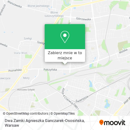 Mapa Dwa Zamki Agnieszka Ganczarek-Ososińska