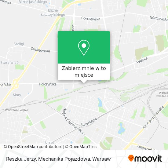 Mapa Reszka Jerzy. Mechanika Pojazdowa