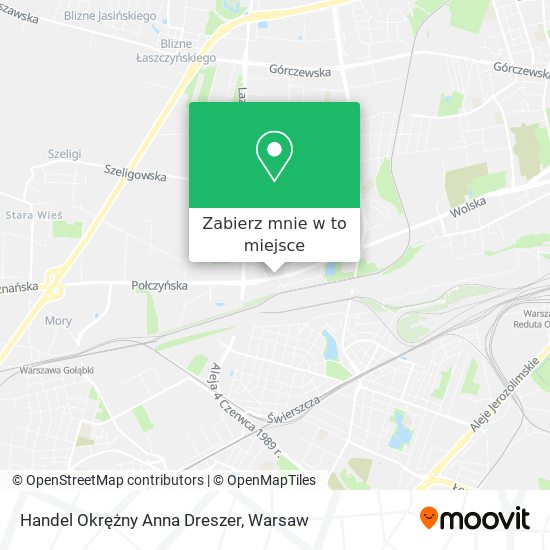 Mapa Handel Okrężny Anna Dreszer