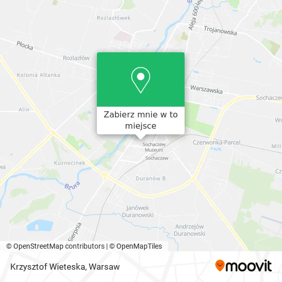 Mapa Krzysztof Wieteska