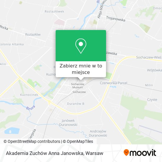 Mapa Akademia Zuchów Anna Janowska