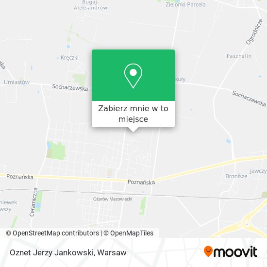 Mapa Oznet Jerzy Jankowski