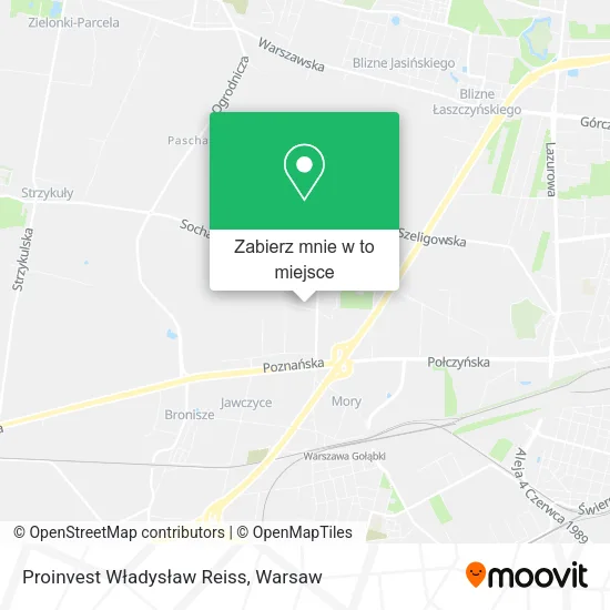 Mapa Proinvest Władysław Reiss