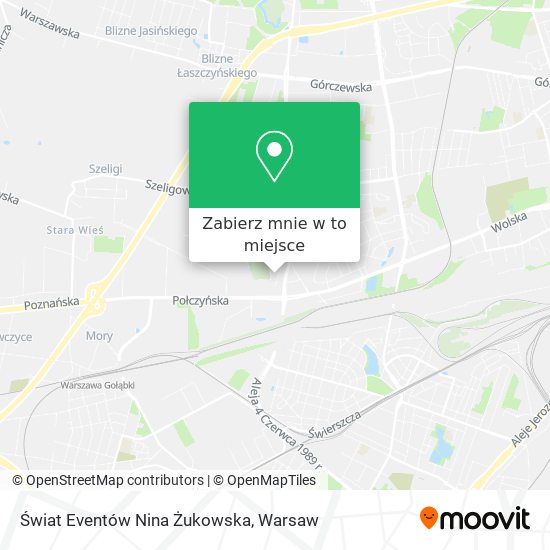 Mapa Świat Eventów Nina Żukowska