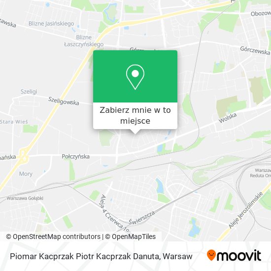 Mapa Piomar Kacprzak Piotr Kacprzak Danuta