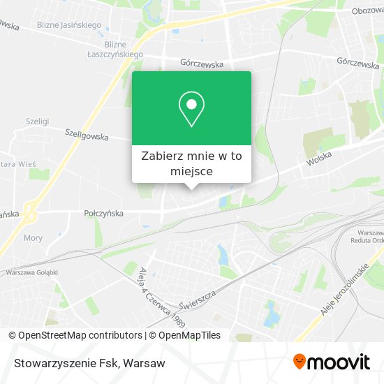 Mapa Stowarzyszenie Fsk