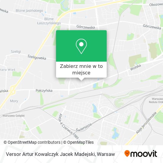 Mapa Versor Artur Kowalczyk Jacek Madejski