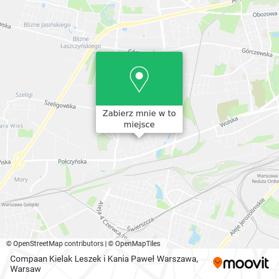 Mapa Compaan Kielak Leszek i Kania Paweł Warszawa