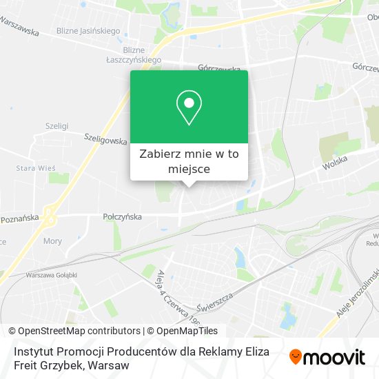 Mapa Instytut Promocji Producentów dla Reklamy Eliza Freit Grzybek