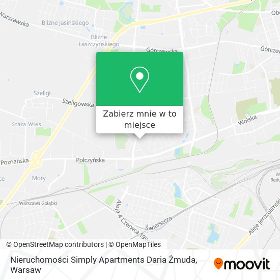 Mapa Nieruchomości Simply Apartments Daria Żmuda